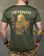 Тактична футболка Coolmax "Veteran" оливкова - Зображення 6