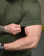 Тактична футболка Coolmax "Veteran" оливкова - Зображення 8
