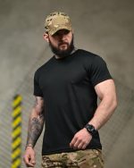 Тактична футболка Selion «Водій» Coolmax Black - Зображення 3