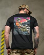 Тактична футболка Selion «Водій» Coolmax Black - Зображення 5