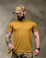 Тактична футболка Selion «Тип» Coolmax Coyot - Зображення 2