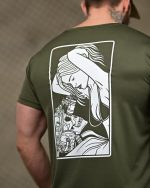Тактична футболка Coolmax "Love" оливкова - Зображення 7
