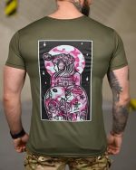 Тактична футболка Coolmax "Girl" оливкова - Зображення 6