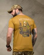 Тактична футболка Coolmax "Veteran" койот - Зображення 4