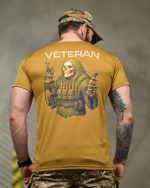 Тактична футболка Coolmax "Veteran" койот - Зображення 5