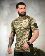 Компресійна потовідвідна футболка elit force SSO піксель ОЛ7259 - Зображення 5