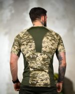 Компресійна потовідвідна футболка elit force SSO піксель ОЛ7259 - Зображення 8