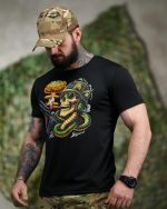 Тактична футболка Selion «Кобра» Coolmax Black - Зображення 5