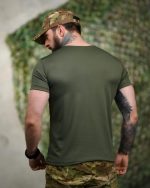 Тактична футболка Selion «Кобра» Coolmax Oliva - Зображення 4