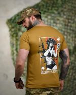 Тактична футболка Coolmax "Wargirl" койот - Зображення 4