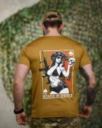 Тактична футболка Coolmax "Wargirl" койот - Зображення 5