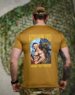 Тактична футболка Selion «Козацькому роду» Coolmax Coyot - Зображення 5