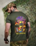 Тактична футболка Coolmax "The operator" оливкова - Зображення 2