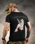 Тактична футболка Born of War Woman Coolmax Black - Зображення 5