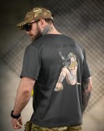 Тактична футболка Born of War Woman Coolmax Grey - Зображення 5