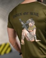 Тактична футболка Born of War Woman Coolmax Coyot - Зображення 8