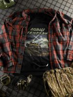 Тактична футболка Born of War «Ловці темряви» Coolmax Black - Зображення 3