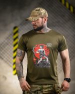 Тактична футболка Born of War Coolmax Oliva - Зображення 3