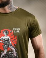 Тактична футболка Born of War Coolmax Oliva - Зображення 7