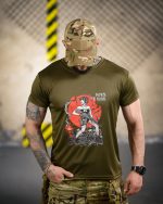 Тактична футболка Born of War Coolmax Oliva - Зображення 8