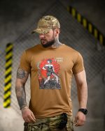Тактична футболка Born of War Coolmax Coyot - Зображення 2