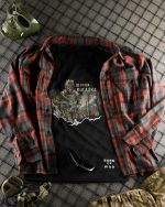 Тактична футболка Born of War «Посадка» Coolmax Black - Зображення 9