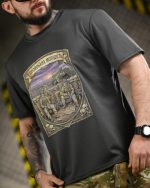 Тактична футболка Born of War «Молодість» Coolmax Grey - Зображення 3