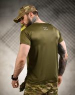 Тактична футболка Born of War «Молодість» Coolmax Oliva - Зображення 4