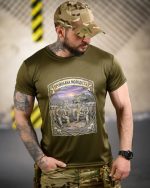 Тактична футболка Born of War «Молодість» Coolmax Oliva - Зображення 7