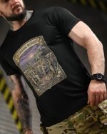 Тактична футболка Born of War «Молодість» Coolmax Black - Зображення 3