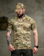 Тактична потовідвідна футболка CoolTouch 7.62 мультикам - Зображення 3
