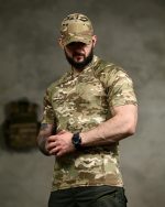 Тактична потовідвідна футболка CoolTouch 7.62 мультикам - Зображення 4