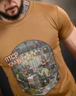 Тактична футболка Born of War «ПТСР Клаб» Coolmax Black - Зображення 7