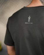 Тактична футболка Born of War «ПТСР Клаб» Coolmax Grey - Зображення 4