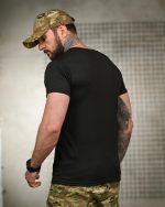 Тактична футболка Born of War «Забарань русака» Coolmax Black - Зображення 5