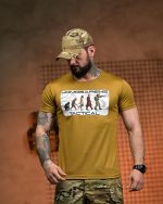 Тактична футболка Coolmax "Tactical" койот - Зображення 2