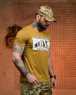 Тактична футболка Coolmax "Tactical" койот - Зображення 4