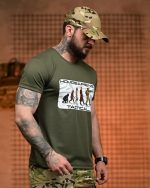 Тактична футболка Coolmax "Tactical" оливкова - Зображення 4