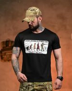 Тактична футболка Coolmax "Tactical" чорна - Зображення 2