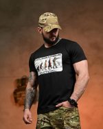 Тактична футболка Coolmax "Tactical" чорна - Зображення 3