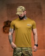 Тактична футболка Selion «АК-74» Coolmax Coyot - Зображення 2