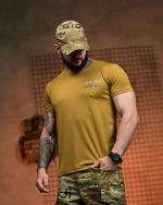 Тактична футболка Selion «АК-74» Coolmax Coyot - Зображення 3