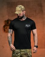 Тактична футболка Selion «АК-74» Coolmax Black - Зображення 2