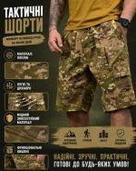 Тактичні шорти Brize мультикам - Зображення 2