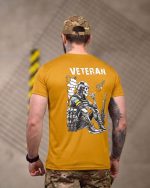 Тактична футболка Coolmax "Veteran" койот - Зображення 2