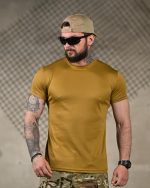 Тактична футболка Selion «Небесна кара» Coolmax Coyot - Зображення 2
