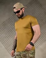 Тактична футболка Selion «Небесна кара» Coolmax Coyot - Зображення 3