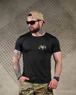 Тактична футболка Selion «Ховайся» Coolmax Black - Зображення 2