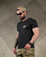 Тактична футболка Selion «Ховайся» Coolmax Black - Зображення 3