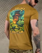 Тактична футболка Selion «Ховайся» Coolmax Coyot - Зображення 6